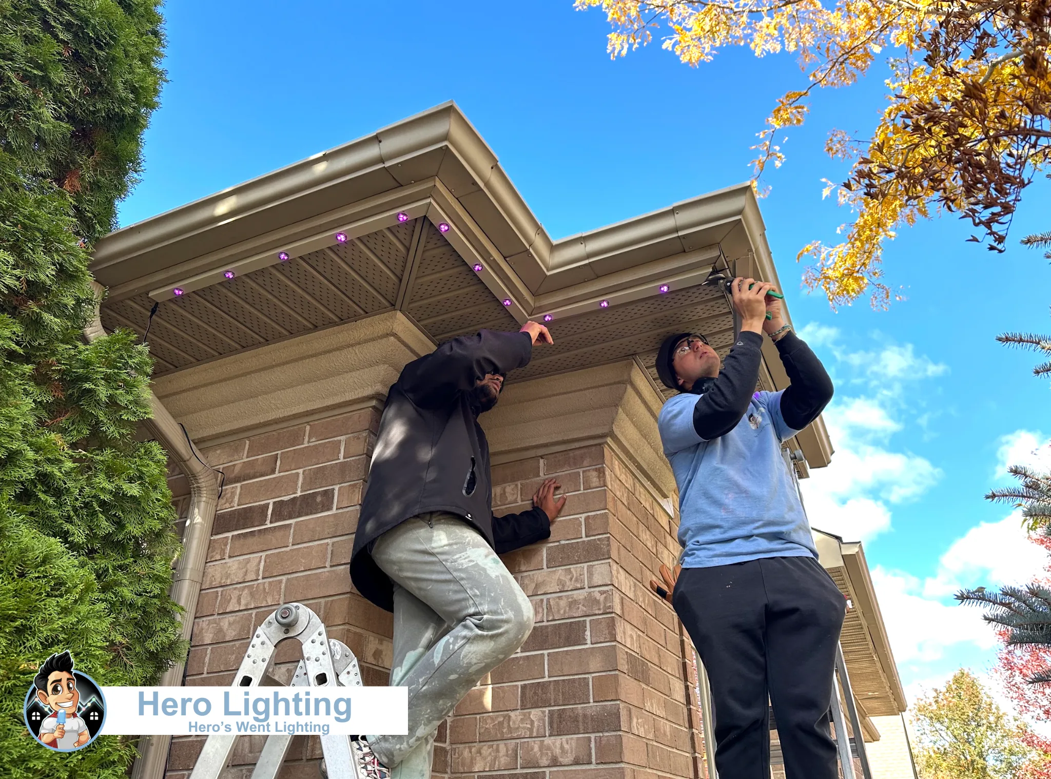 Permanent LED lighting project 19