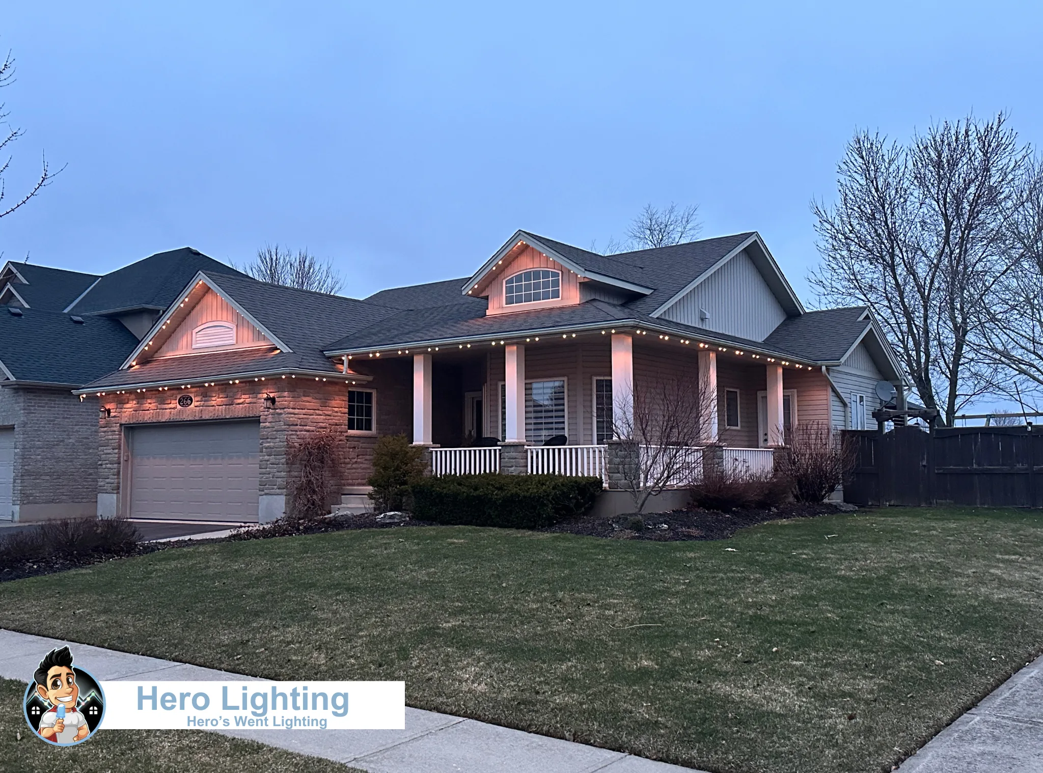 Permanent LED lighting project 21