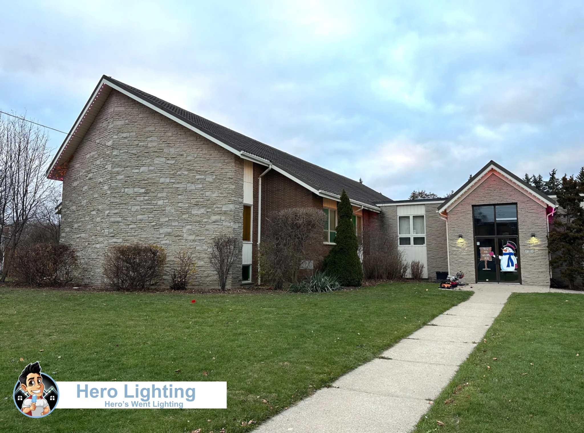 Permanent LED lighting project 23