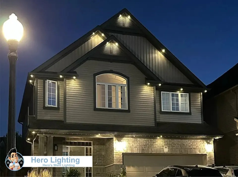 Permanent LED lighting project 24