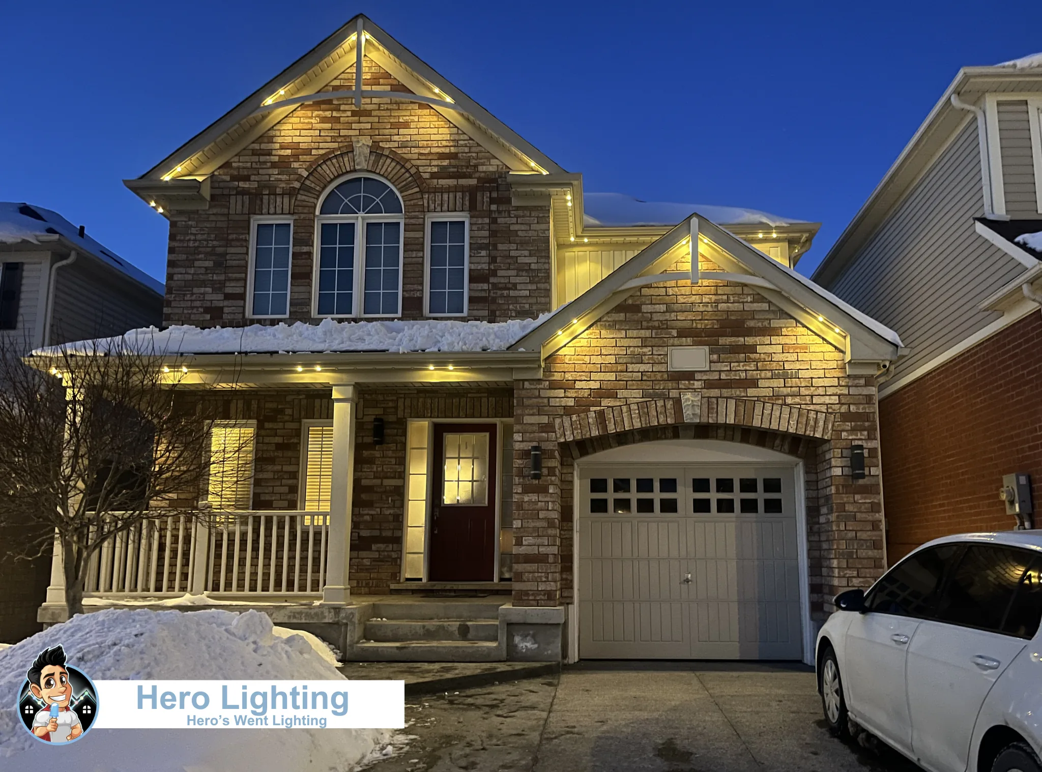 Permanent LED lighting project 26