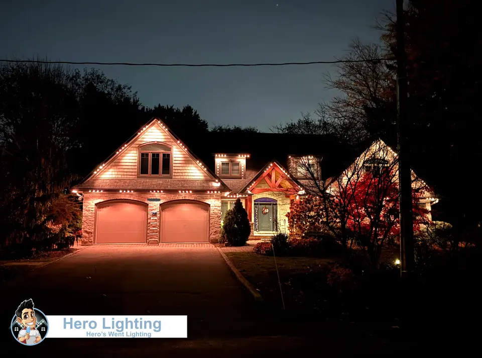 Permanent LED lighting project 4