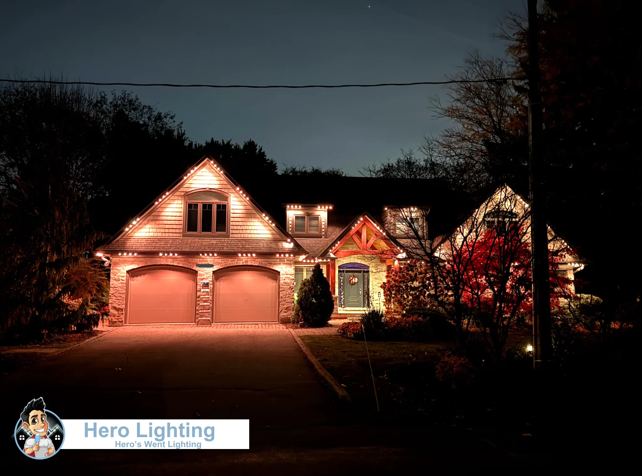 Permanent LED lighting project 4