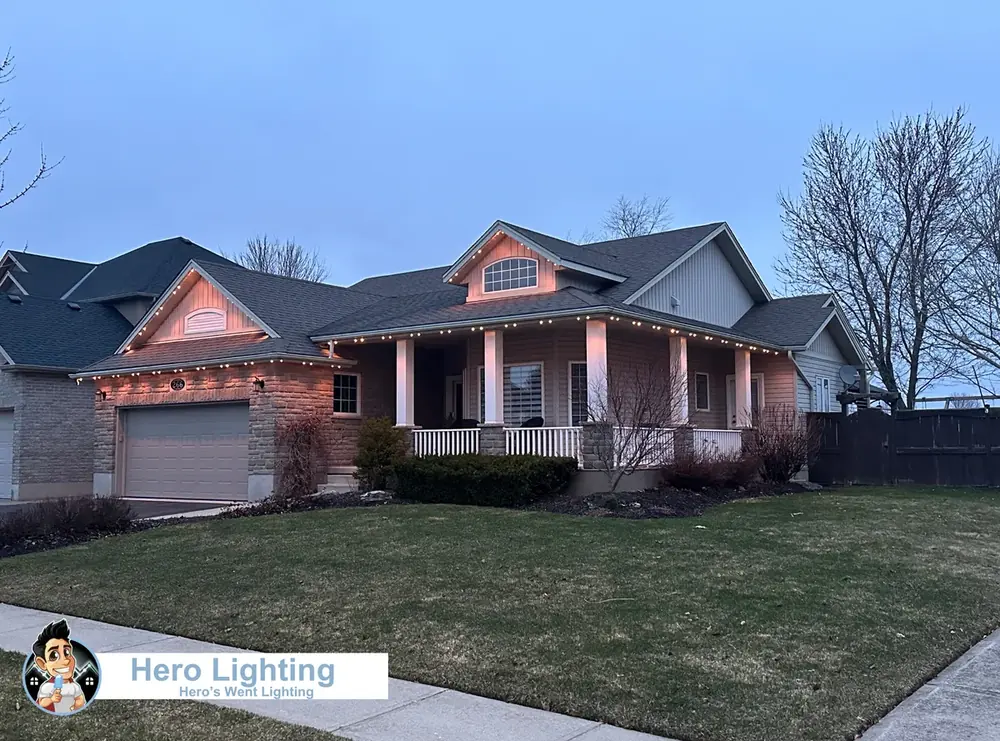 Permanent Christmas Lights in Waterloo