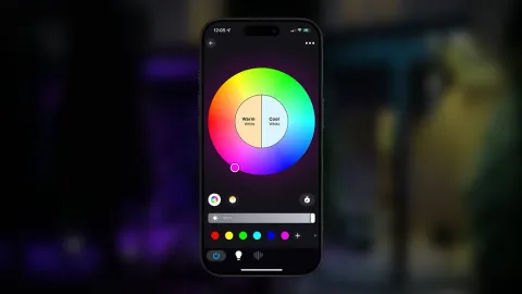 App controlled LED lights
