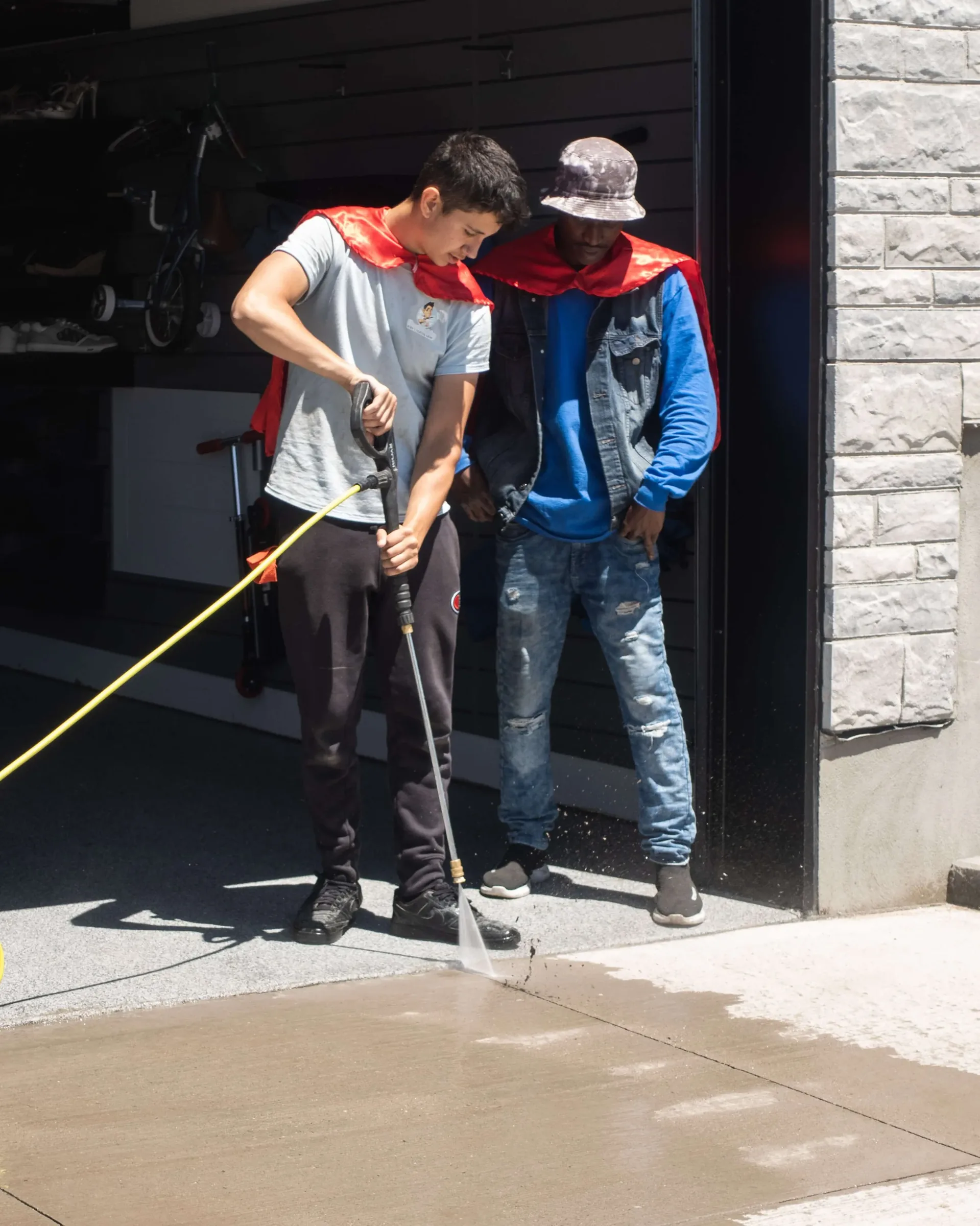 Pressure washing driveway kitchener waterloo